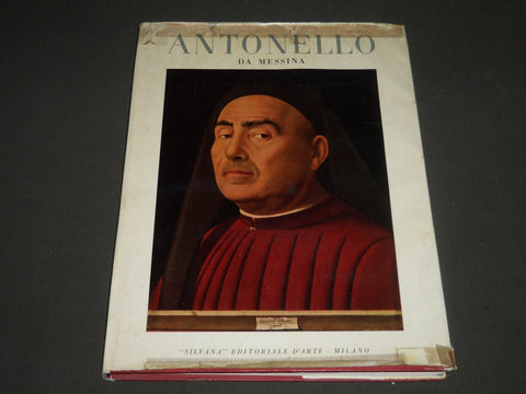 1955 ANTONELLO DA MESSINA BY STEFANO BOTTARI BOOK - GREAT PRINTS - I 705