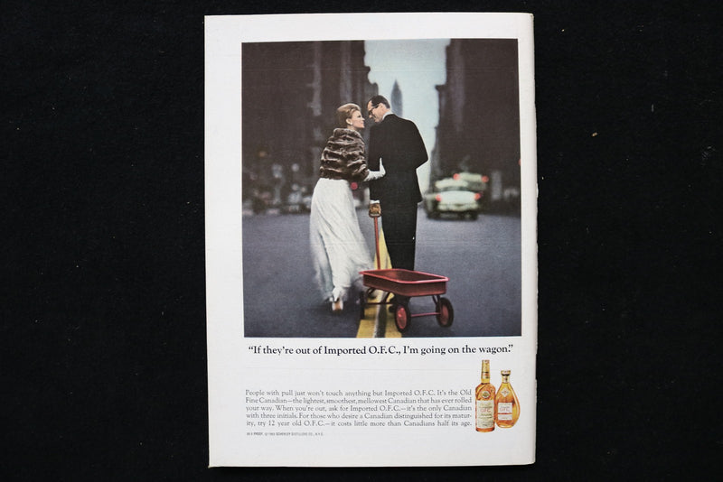 1965 JUNE 5 NEW YORKER MAGAZINE - GREAT ILLUSTRATED COVER - NY 2685