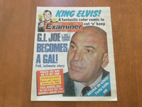 1977 NOVEMBER 1 NATIONAL EXAMINER NEWSPAPER - KING ELVIS!, COLOR COMIC - NP 4716