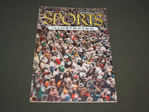 1954 NOVEMBER 1 SPORTS ILLUSTRATED MAGAZINE - OWEN FIELD; NORMAN, OK - SP 8709