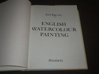 1979 ENGLISH WATERCOLOUR PAINTING BY JUDY EGERTON HARDCOVER BOOK - I 756