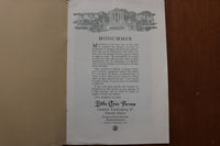 1930'S A MESSSAGE FROM LITTLE TREE FARMS SOFTCOVER BOOK - K 3156