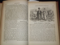 1852 MERRY'S MUSEUM AND PARLEY'S MAGAZINE BOUND VOLUME - GOODRICH - KD 7797