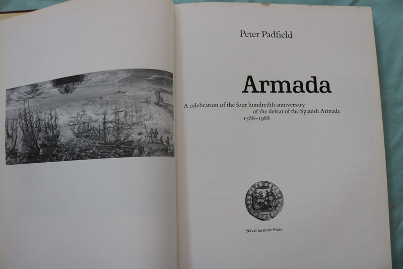 1988 ARMADA HARDCOVER BOOK BY PETER PADFIELD - KD 9656