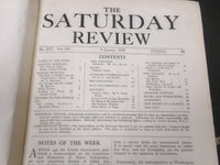 1930 SATURDAY REVIEW 2 BOUND VOLUMES - COMPLETE YR- PUBLISHED IN LONDON - R 1110
