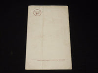 1910 A WOMAN'S WAY GLOBE THEARE PROGRAMME - CHARLES FROHMAN - K 581