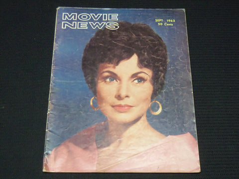 1963 SEPTEMBER MOVIE NEWS MAGAZINE - JANET LEIGH COVER - E 13505
