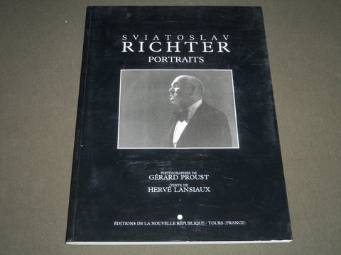1994 S VIATOSLAV RICHTER PORTRAITS BY HERVE LANSIAUX SOFTCOVER BOOK - I 1200