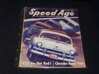 1952 NOVEMBER SPEED AGE MAGAZINE - NICE RACING FRONT COVER - E 2005