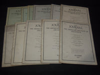 1922-1925 AMERICAN INSTITUTE OF ARCHITECTS JOURNAL MAGAZINE LOT OF 11- O 3776