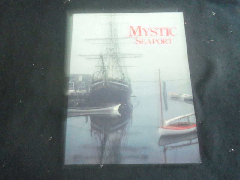 1985 MYSTIC SEAPORT BROCHURE - PHOTOGRAPHS BY STEVE DUNWELL - B 4077V