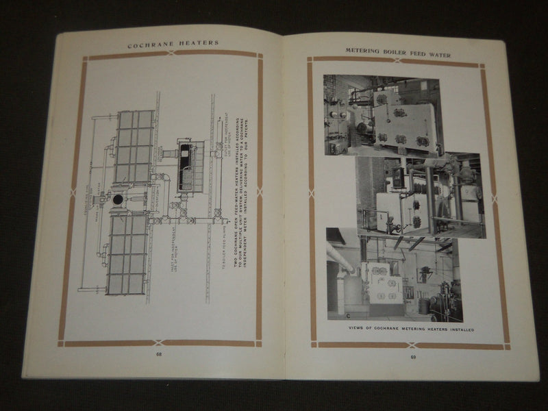 1916 COCHRANE HEATERS FOR STEAM POWER PLANTS CATALOG #710 - PHILADELPHIA- J 5222
