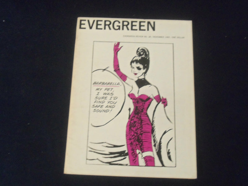 1965 NOVEMBER EVERGREEN MAGAZINE - NO. 38 - GREAT COVER & ARTICLES - ST 3659F