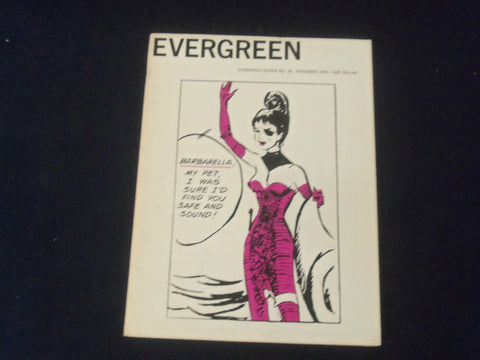 1965 NOVEMBER EVERGREEN MAGAZINE - NO. 38 - GREAT COVER & ARTICLES - ST 3659F