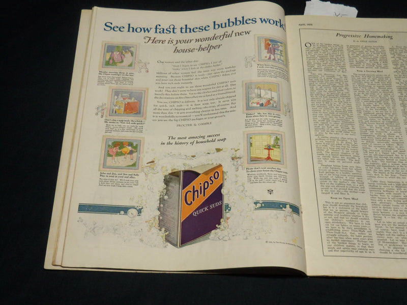 1925 APRIL THE MODERN PRISCILLA MAGAZINE -ILLUSTRATIONS, STORIES & ADS - ST 530A