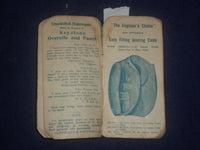 1910 CLEVELAND & WHITEHILL CO.-CATALOG & ACCOUNT BOOK - RR SPECIAL COAT - J 6445