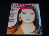 1986 AUGUST HARPERS & QUEEN MAGAZINE - NICE FASHION FRONT COVER - E 5603