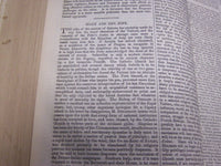 1866 SATURDAY REVIEW 2 BOUND VOLUMES - COMPLETE YR- PUBLISHED IN LONDON - R 1082