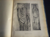 1870'S COLLECTION DE 120 DESSINS CROQUIS ET PEINTURES INGRES VOLUME 1 & 2- Z 166