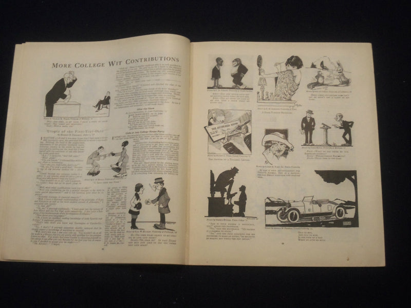 1921 MARCH 26 JUDGE MAGAZINE - HAZED - ILLUSTRATIONS & STORIES- ST 6881