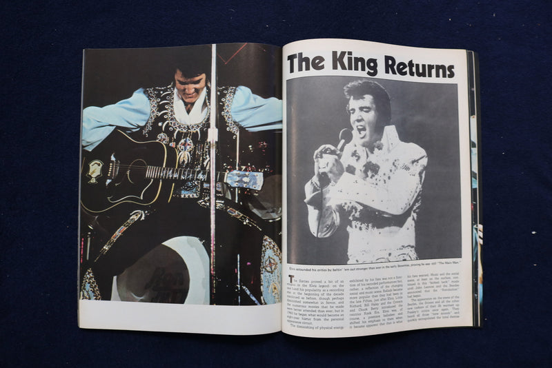 1987 ELVIS IN CONCERT MAGAZINE - VOLUME 1, NUMBER 1 - E 17764