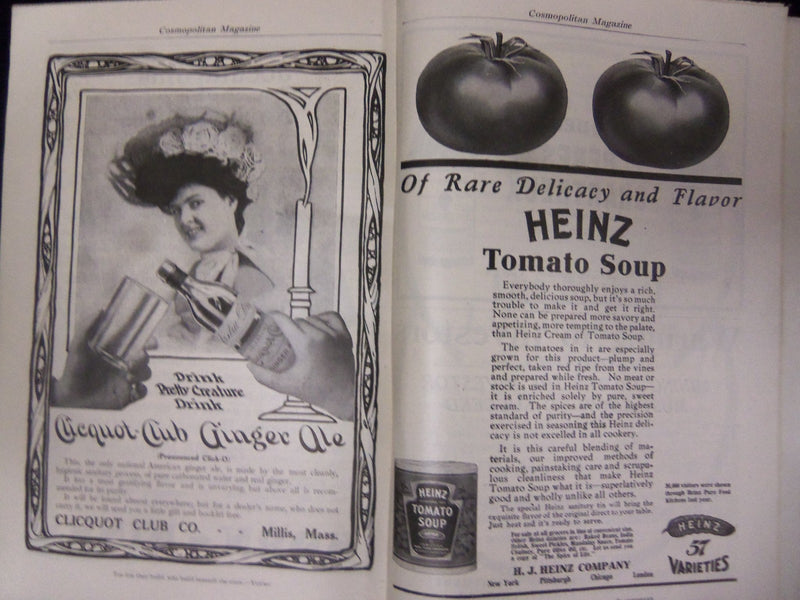 1907 APRIL COSMOPOLITAN MAGAZINE - NICE COVER, ADS AND ARTICLES - ST 3018