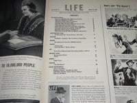 1940 MARCH 25 LIFE MAGAZINE - SIR EVILLE HENDERSON COVER - L 175