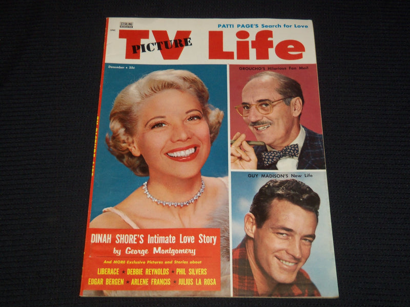 1956 DECEMBER TV PICTURE LIFE MAGAZINE - DINAH SHORE COVER - E 16234