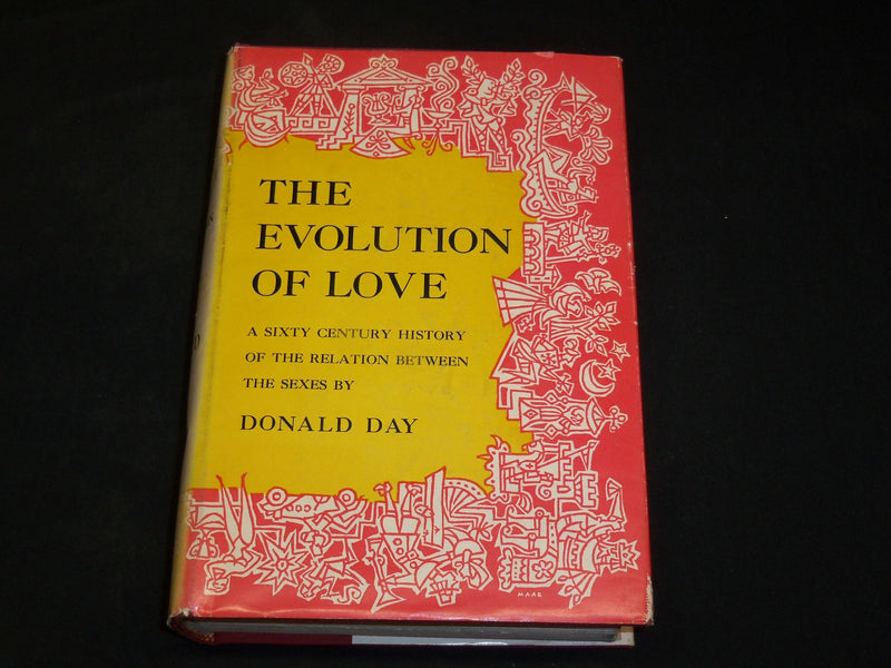 1954 THE EVOLUTION OF LOVE HARDCOVER BOOK BY DONALD DAY - KD 2766H