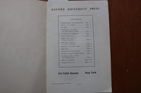1939 NOVEMBER NEW BOOKS - THE OXFORD UNIVERITY PRESS- SOFTCOVER BULLETIN- K 3245