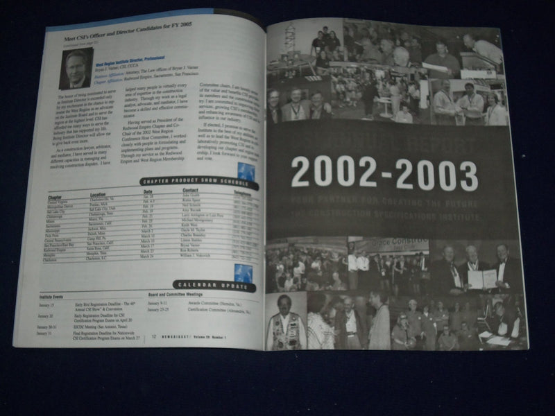 2000-2004 NEWS DIGEST CONSTRUCTION SPECIFICATIONS INSTITUTE LOT OF 46 - O 2255