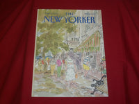 1985 AUGUST 26 NEW YORKER MAGAZINE FRONT COVER ONLY - GREAT ART FOR FRAMING