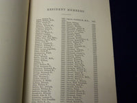 1865 NEW YORK HISTORICAL SOCIERY CHARTER AND BY-LAWS BOOK - NEW YORK - J 4550
