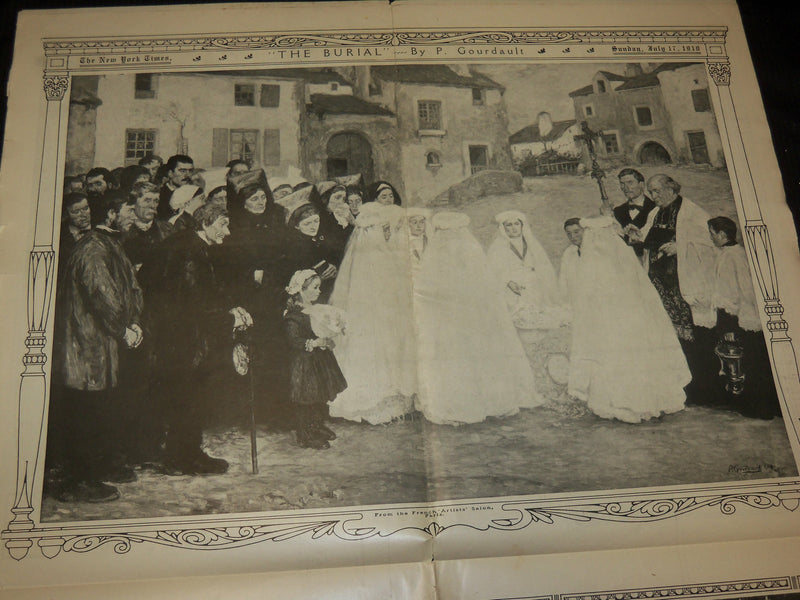 1910 JULY 17 NEW YORK TIMES PICTURE SECTION - CURISS & WRIGHT - NP 5643