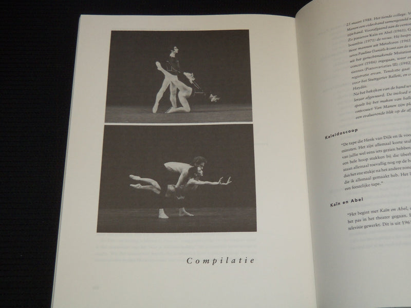 1992 TOT U SPREEKT SOFTCOVER BOOK BY HANS VAN MANEN - DUTCH - KD 5981R