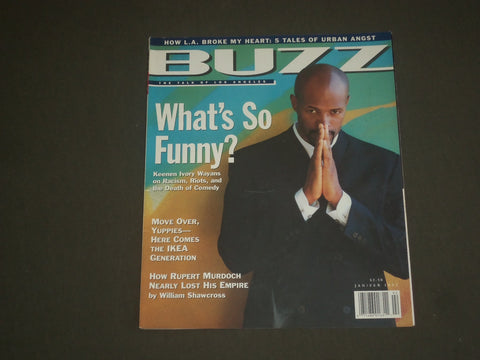 1993 JANUARY/FEBRUARY BUZZ MAGAZINE - KENNEN IVORY WILLIAMS - B 476