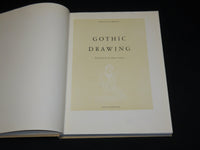1957 GOTHIC DRAWING HARDCOVER BOOK BY ZOROSLAVA DROBONA - R 721F