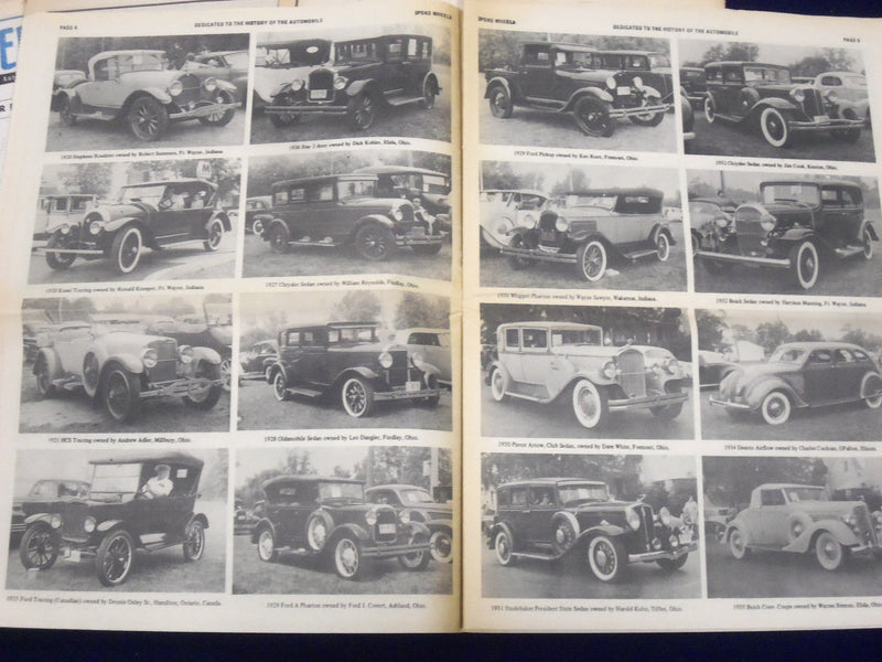 1966-1970 SPOKE WHEELS CAR NEWSPAPER LOT 45 ISSUES - TEXAS - PHOTOS - NP 1811