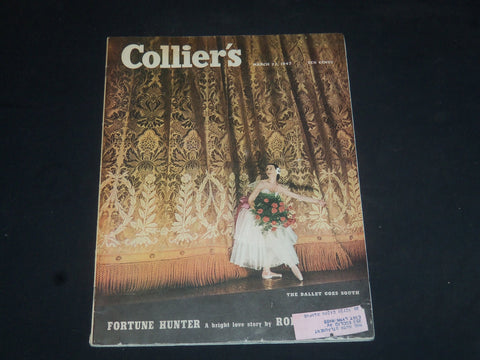 1947 MARCH 22 COLLIER'S MAGAZINE - COCA-COLA AD ON BACK COVER - SP 7831
