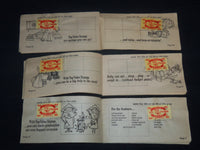 1975-1982 TOP VALUE STAMPS SAVER BOOKS LOT OF 7 - O 2698G