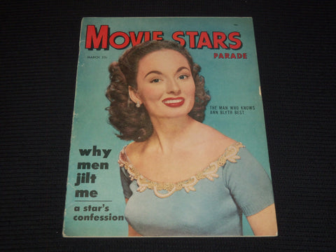 1953 MARCH MOVIE STARS PARADE MAGAZINE - ANN BLYTH COVER - E 12134