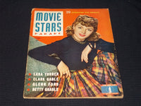 1942 OCTOBER MOVIE STARS PARADE MAGAZINE - LANA TURNER FRONT COVER - E 15102