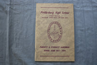 1973-1975 PHILLIPSBURG HIGH SCHOOL HANDBOOKS - LOT OF 2 - K 727