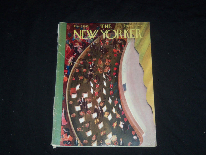 1949 DECEMBER 3 THE NEW YORKER MAGAZINE - ILLUSTRATED COVER - NY 342