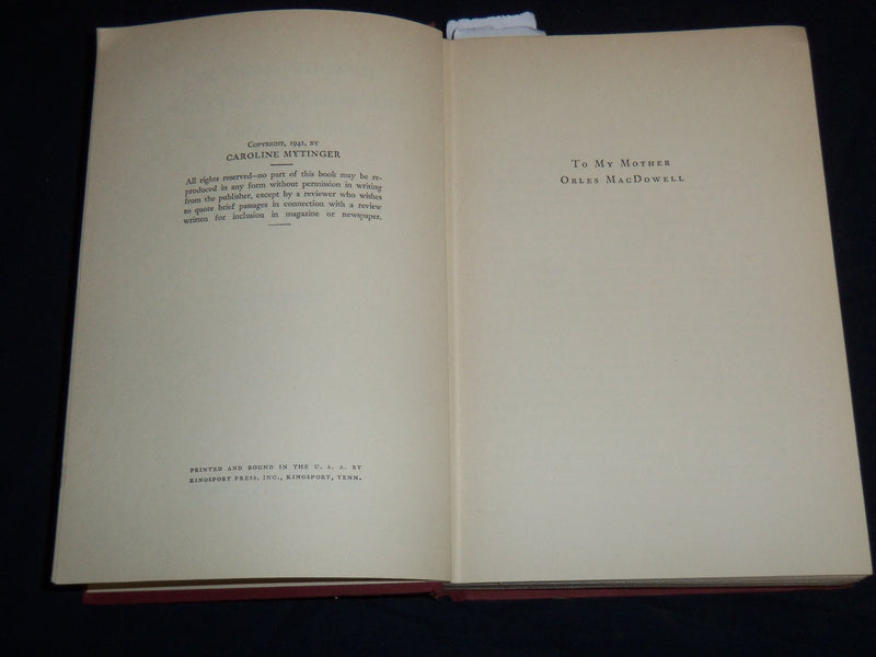 1942 HEADHUNTING IN THE SOLOMON ISLANDS BOOK BY CAROLINE MYTINGER - KD 7994