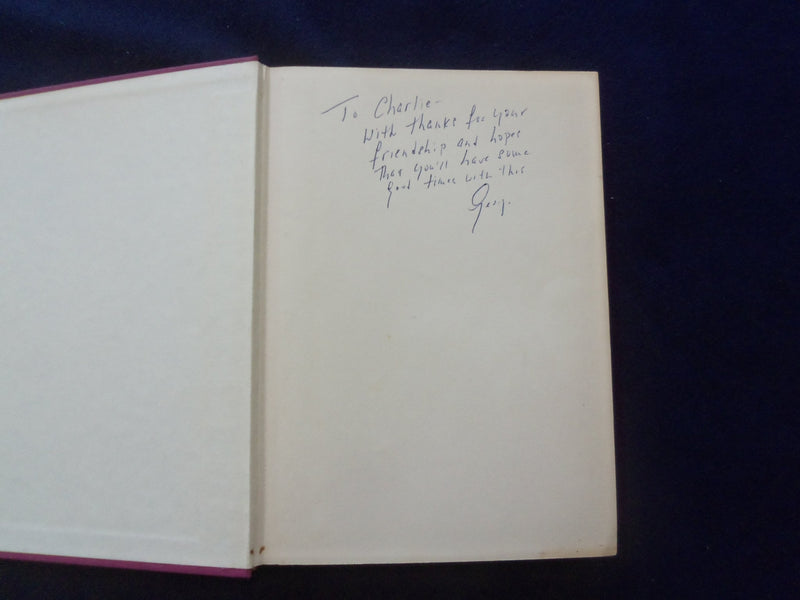1967 THE BIG BANDS HARDCOVER BOOK - INSCRIBED BY GEORGE T. SIMON - KD 8505
