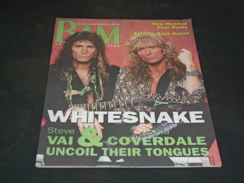 1990 JANUARY 12 BAM MAGAZINE ISSUE NO. 324 - WHITESNAKE COVER - SP 2952