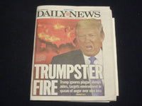 2020 NOVEMBER 22 NEW YORK DAILY NEWS NEWSPAPER - TRUMPSTER FIRE, IGNORES VIRUS