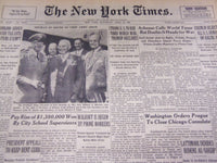 1950 APRIL 22 NEW YORK TIMES - ACHES CALLS WORLD TENSE - NT 4735