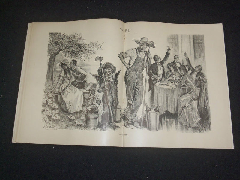 1912 MAY 23 LIFE MAGAZINE - COMMON OR GARDEN NUMBER - HIS DREAMS - ST 6478